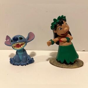 VINTAGE LILO & STITCH DISNEY FIGURINES.
